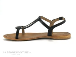 Tropeziennes HAMAT Noir Serpent - Sandale Plate Femme -Chaussures Pour Femmes cd24607c73b9e66c561f35ea11d5d5ef a245701 182376