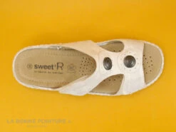 Sweet R MANITAR Blanc Argent - Mule Reglable Femme -Chaussures Pour Femmes cd24607c73b9e66c561f35ea11d5d5ef img 0063.jpg 171388