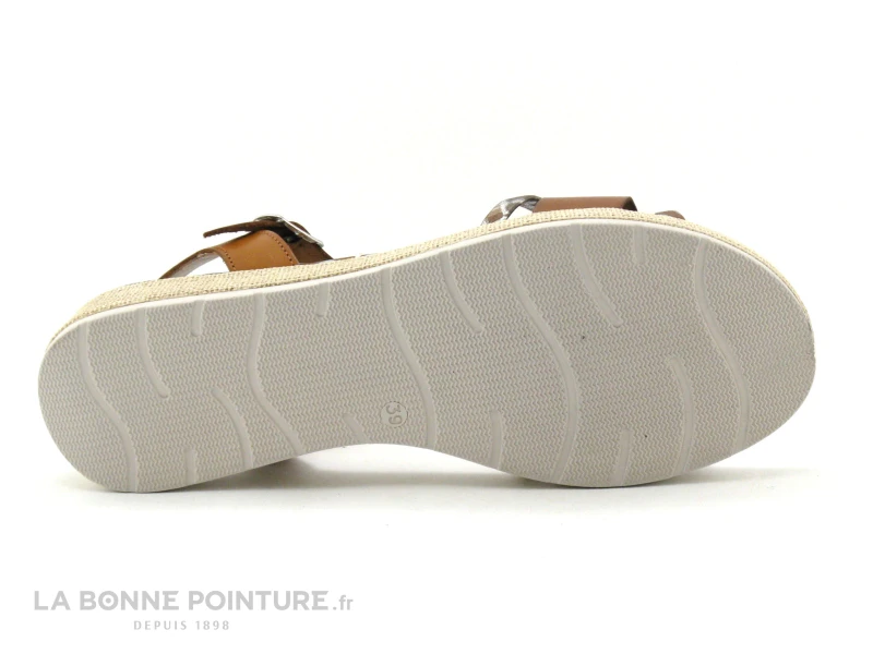 Jordana 3424 Cuero - Sandale Marron Femme - Semelle Compensee 8 Jordana 3424 Cuero - Sandale Marron Femme - Semelle Compensee - Image 6