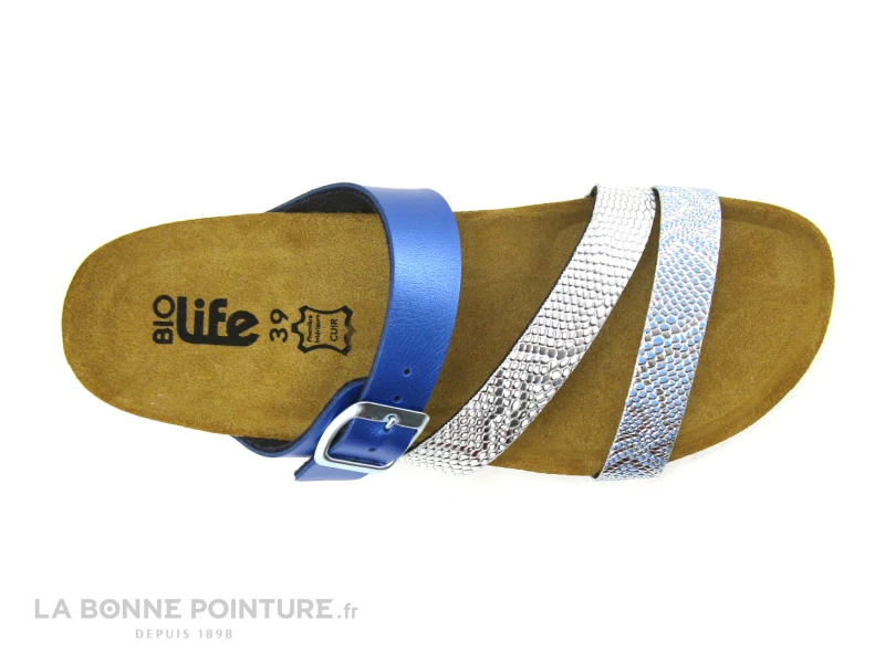 Bio Life 1533 Aqua Marine - Mule Compensee Femme 7 Bio Life 1533 Aqua Marine - Mule Compensee Femme – Image 5