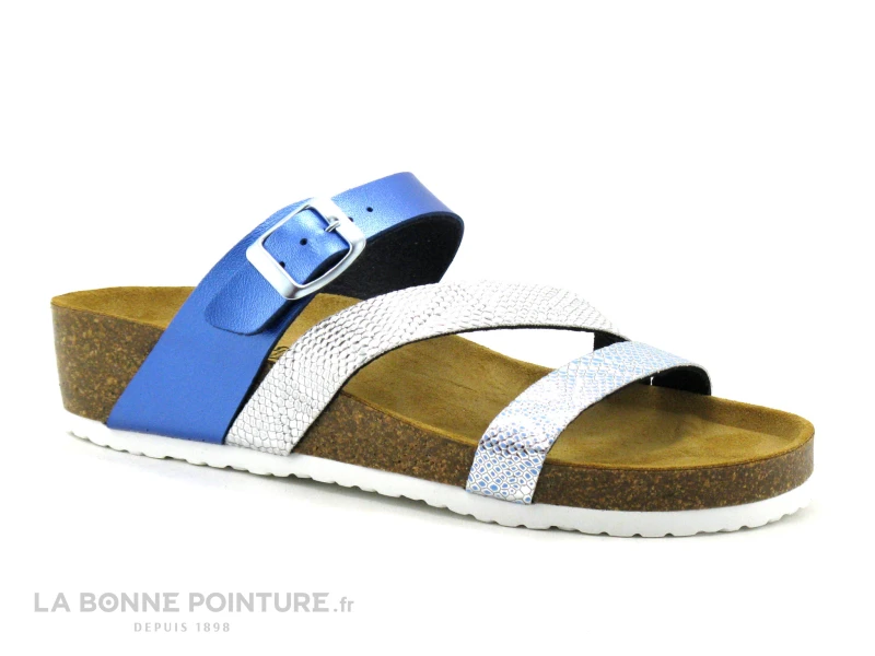 Bio Life 1533 Aqua Marine - Mule Compensee Femme 6 Bio Life 1533 Aqua Marine - Mule Compensee Femme – Image 4