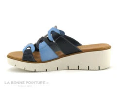 Jordana 35 Fantasia - Bleu Marine - Blanc - Bleu Clair - Mule Compensee -Chaussures Pour Femmes cd24607c73b9e66c561f35ea11d5d5ef img 0130.jpg 171637