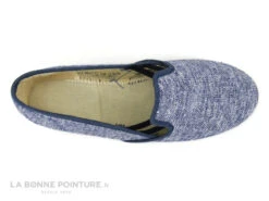 Soca 0689 - Bleu - Chausson Compense Femme -Chaussures Pour Femmes cd24607c73b9e66c561f35ea11d5d5ef img 0174.jpg 171683