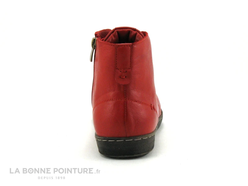 Andrea Conti 0341500-583 Chili - Chaussure Montante Rouge Fonce 6 Andrea Conti 0341500-583 Chili - Chaussure Montante Rouge Fonce - Image 4