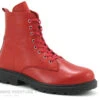 Andrea Conti 0020046-583 - Chili - Bottine En Cuir Rouge