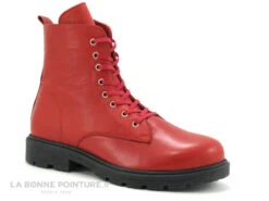 Andrea Conti 0020046-583 - Chili - Bottine En Cuir Rouge