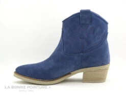 Caty Kivala TEXAS Velours Bleu - Boots Femme 11 Caty Kivala TEXAS Velours Bleu - Boots Femme -Chaussures Pour Femmes cd24607c73b9e66c561f35ea11d5d5ef img 0503.jpg 117997