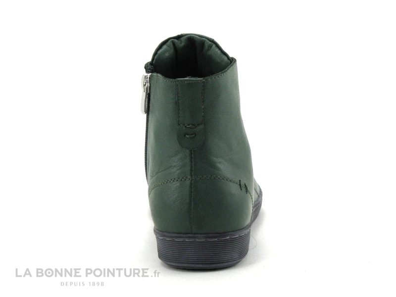 Andrea Conti Tanne 0344900-147 - Basket Montante Femme Cuir Vert 6 Andrea Conti Tanne 0344900-147 - Basket Montante Femme Cuir Vert - Image 4