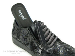 Pedi Girl ALET AMO - Noir Verni - Bleu Metal - Chaussure Femme Avec Zip -Chaussures Pour Femmes cd24607c73b9e66c561f35ea11d5d5ef img 0635.jpg 172301