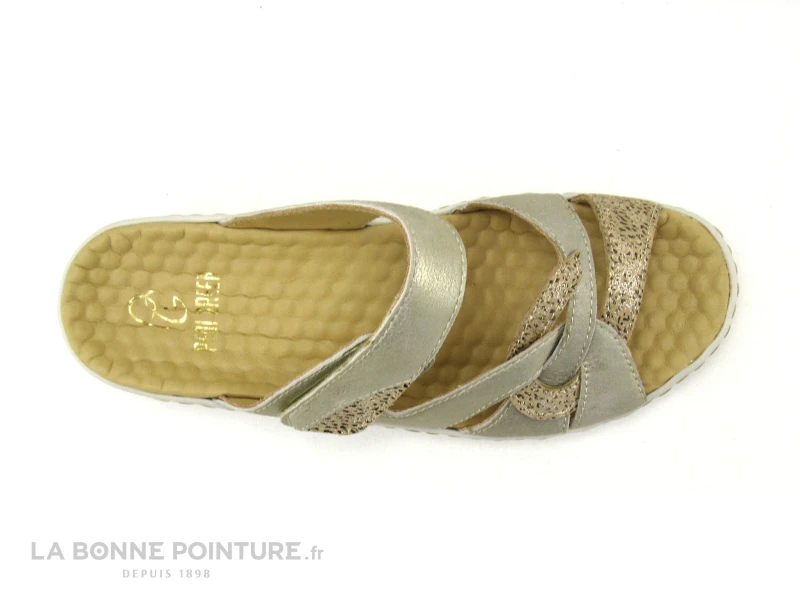 Pedi Girl CHAHID Platine - Mule Confort Femme 6 Pedi Girl CHAHID Platine - Mule Confort Femme – Image 4