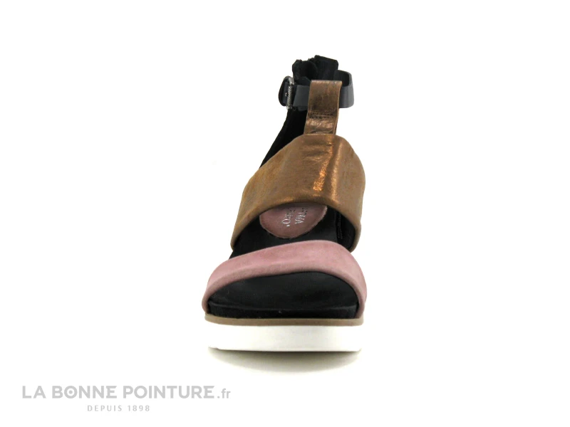 Martina Buraro 866004 - Rose Antico - Bronze - Noir - Sandale 4 Martina Buraro 866004 - Rose Antico - Bronze - Noir - Sandale - Image 2