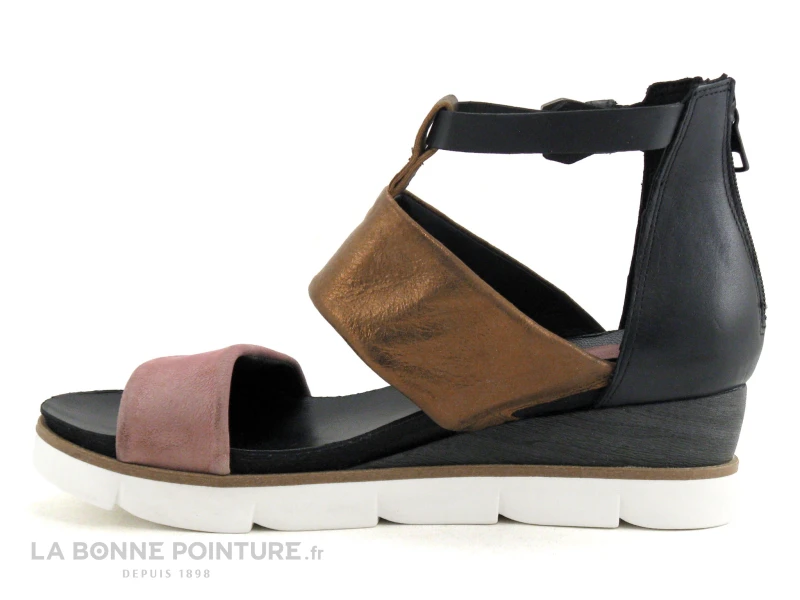 Martina Buraro 866004 - Rose Antico - Bronze - Noir - Sandale 5 Martina Buraro 866004 - Rose Antico - Bronze - Noir - Sandale - Image 3