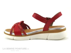 Jordana 3424 Rouge - Sandale Femme Cuir Rouge -Chaussures Pour Femmes cd24607c73b9e66c561f35ea11d5d5ef img 0699.jpg 160816