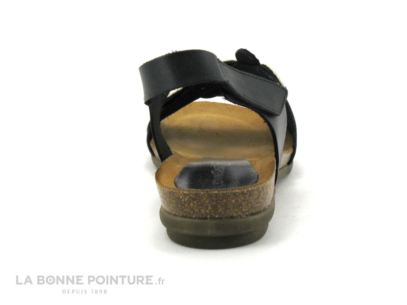 Xapatan 1062 Noir - Serpent - Sandale Femme - Talon Compense 6 Xapatan 1062 Noir - Serpent - Sandale Femme - Talon Compense - Image 4