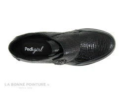 Pedi Girl DEMBA AMO Noir Bordeaux Croco - Chaussure Basse Femme A Scrach -Chaussures Pour Femmes cd24607c73b9e66c561f35ea11d5d5ef img 0838.jpg 172580