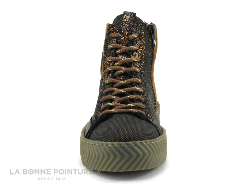 La Vie Est Belle - FUSAIN - Marron - Basket Montante Femme 4 La Vie Est Belle - FUSAIN - Marron - Basket Montante Femme - Image 2