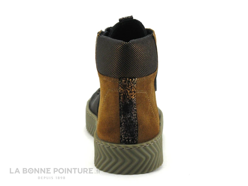 La Vie Est Belle - FUSAIN - Marron - Basket Montante Femme 6 La Vie Est Belle - FUSAIN - Marron - Basket Montante Femme - Image 4