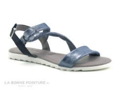 Tamaris 1-28627-20 Steel Midnight - Sandale Plate Bleu Marine -Chaussures Pour Femmes cd24607c73b9e66c561f35ea11d5d5ef img 0942.jpg 118511