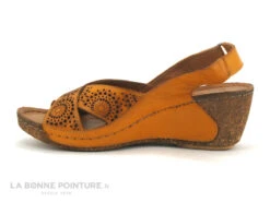 Karyoka GET Corail - Sandale Compensee Orange -Chaussures Pour Femmes cd24607c73b9e66c561f35ea11d5d5ef img 0963.jpg 147788
