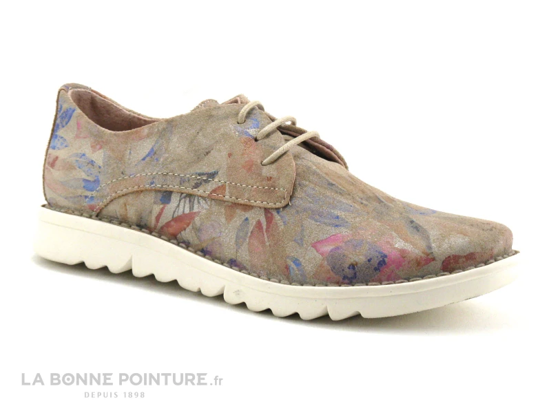 Alce Shoes 9538 Beige - Chaussure Basse Femme 3 Alce Shoes 9538 Beige - Chaussure Basse Femme