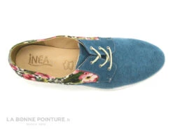 Inea ROUX Jean Flowers - Chaussure Derby Femme -Chaussures Pour Femmes cd24607c73b9e66c561f35ea11d5d5ef img 1166.jpg 146268