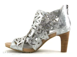 Laura Vita ALCBANEO 24 Acier - Lanieres Perforees - Sandale Talon 11 Laura Vita ALCBANEO 24 Acier - Lanieres Perforees - Sandale Talon -Chaussures Pour Femmes cd24607c73b9e66c561f35ea11d5d5ef img 1221.jpg 144146