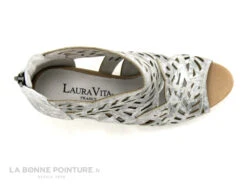 Laura Vita ALCBANEO 24 Acier - Lanieres Perforees - Sandale Talon 14 Laura Vita ALCBANEO 24 Acier - Lanieres Perforees - Sandale Talon -Chaussures Pour Femmes cd24607c73b9e66c561f35ea11d5d5ef img 1224.jpg 144149