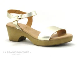 Kaola 710 - Platine - Sandale Doree Petit Talon -Chaussures Pour Femmes cd24607c73b9e66c561f35ea11d5d5ef img 1273.jpg 148265