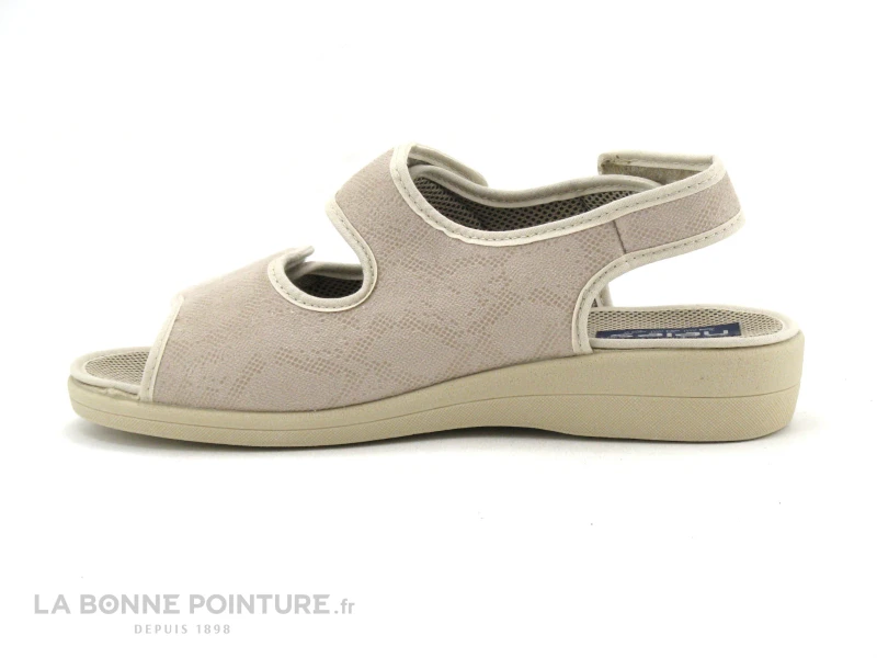Neles ROPICA Beige - Chausson Ouverture Totale - Femme 4 Neles ROPICA Beige - Chausson Ouverture Totale - Femme – Image 2