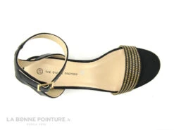 The Divine Factory QL3905 Noir - Paille - Talon Carre - Sandale -Chaussures Pour Femmes cd24607c73b9e66c561f35ea11d5d5ef img 1555.jpg 149115