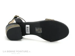 The Divine Factory QL3905 Noir - Paille - Talon Carre - Sandale -Chaussures Pour Femmes cd24607c73b9e66c561f35ea11d5d5ef img 1559.jpg 149119