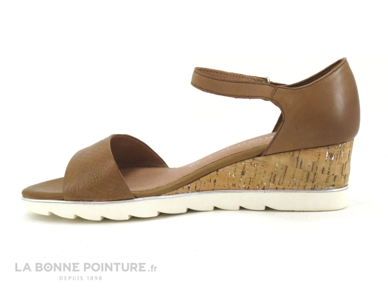 Marco Tozzi Premio 2-28725-24 Nut - Sandale Compensee Marron 4 Marco Tozzi Premio 2-28725-24 Nut - Sandale Compensee Marron – Image 2