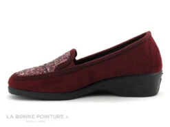 Semelflex JANET Bordeaux - Chausson Femme A Petit Talon -Chaussures Pour Femmes cd24607c73b9e66c561f35ea11d5d5ef img 1794.jpg 173806