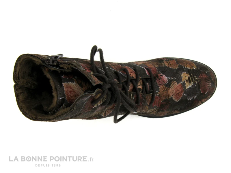 Josef Seibel 76501 Sanja 01 - Chaussure Montante Femme Imprime Marron 8 Josef Seibel 76501 Sanja 01 - Chaussure Montante Femme Imprime Marron - Image 6