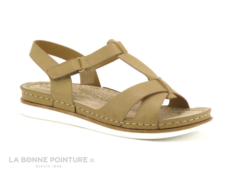 Feel In ROLEX Beige - Sandale Bride Salome 3 Feel In ROLEX Beige - Sandale Bride Salome