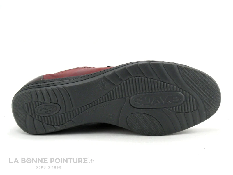 Suave Dallas 7510 TS Velcro - Maroon Multi - Chaussure Bordeaux Femme 8 Suave Dallas 7510 TS Velcro - Maroon Multi - Chaussure Bordeaux Femme - Image 6