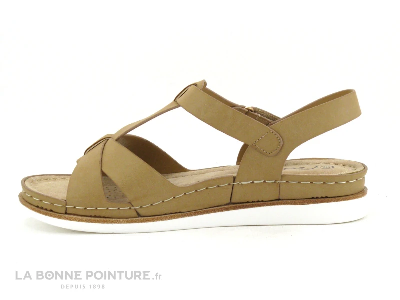 Feel In ROLEX Beige - Sandale Bride Salome 4 Feel In ROLEX Beige - Sandale Bride Salome - Image 2