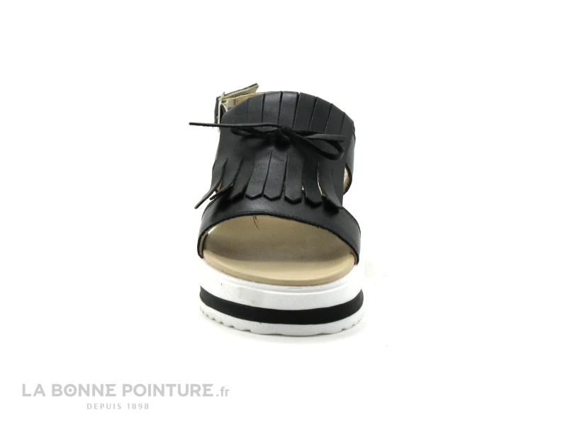 We Do 44562 Vegas Noir - Sandale Compensee Noire 4 We Do 44562 Vegas Noir - Sandale Compensee Noire - Image 2