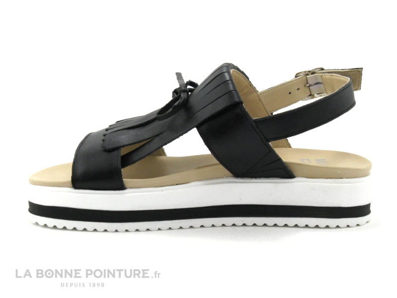 We Do 44562 Vegas Noir - Sandale Compensee Noire 5 We Do 44562 Vegas Noir - Sandale Compensee Noire - Image 3