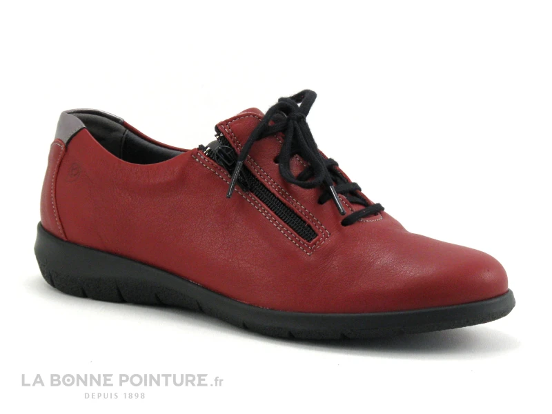 Suave Oxford 6657 AT - Acerola Champagne - Derby Cuir Rouge 3 Suave Oxford 6657 AT - Acerola Champagne - Derby Cuir Rouge