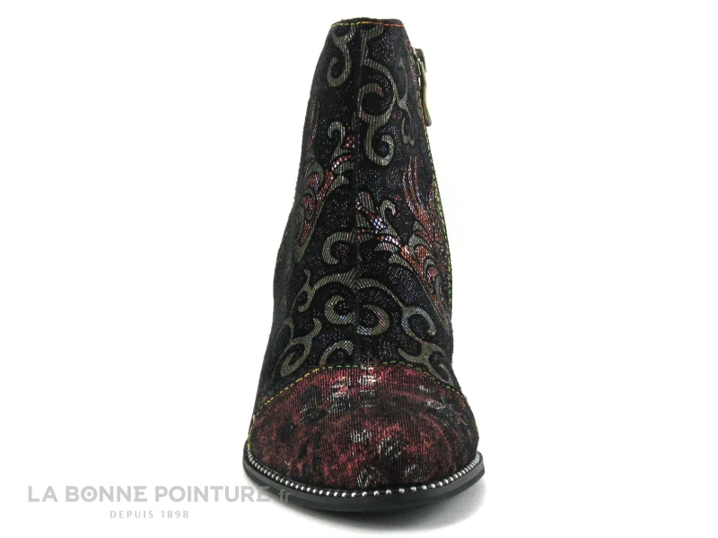 Laura Vita ELCODIEO 212A Wine - Boots Bordeaux Talon Haut 4 Laura Vita ELCODIEO 212A Wine - Boots Bordeaux Talon Haut - Image 2