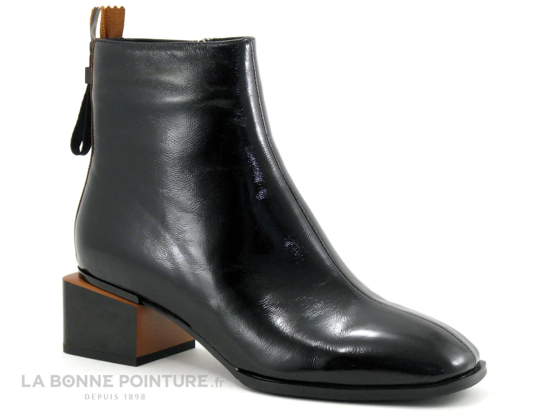 Metamorf Ose MACHINCHOUETTE Brique - Boots Femme Noir Verni 3 Metamorf Ose MACHINCHOUETTE Brique - Boots Femme Noir Verni