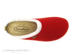 Semelflex DOLOMITE Rouge - Pantoufle Femme Avec Semelle Amovible -Chaussures Pour Femmes cd24607c73b9e66c561f35ea11d5d5ef img 2181.jpg 162589