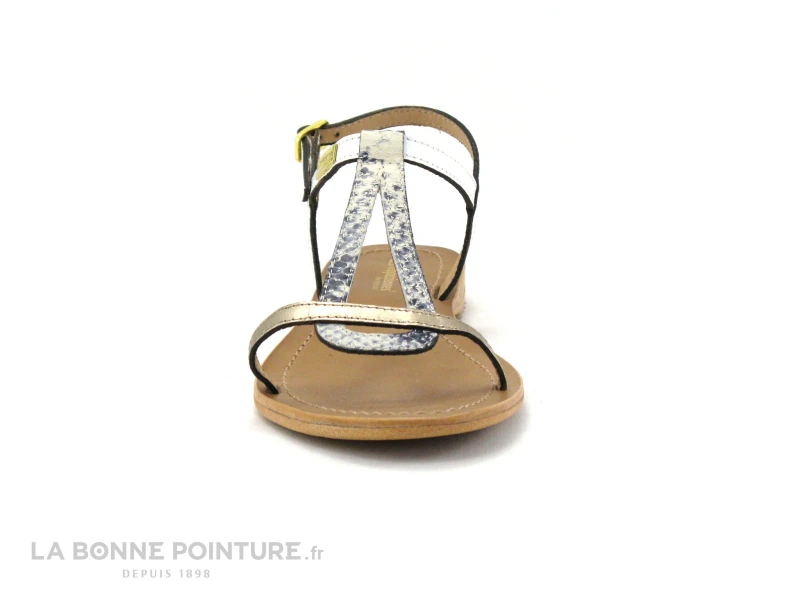 Tropeziennes HAMAT 19018 Blanc Multi - Sandale Plate 4 Tropeziennes HAMAT 19018 Blanc Multi - Sandale Plate - Image 2