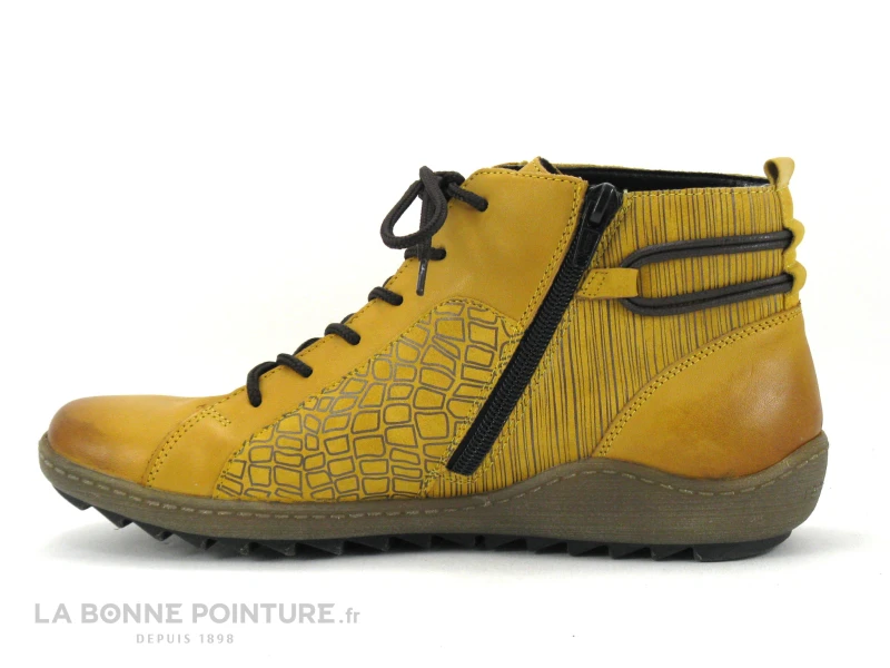 Remonte R1499-68 Jaune - Chaussure Montante Femme 5 Remonte R1499-68 Jaune - Chaussure Montante Femme - Image 3