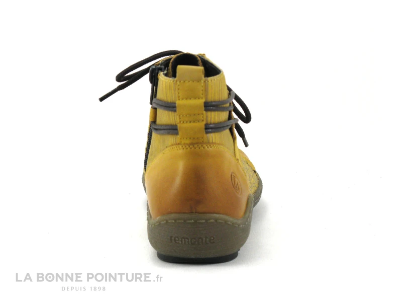 Remonte R1499-68 Jaune - Chaussure Montante Femme 7 Remonte R1499-68 Jaune - Chaussure Montante Femme - Image 5