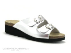 Artika Soft GADIN Rif Argent - Mule Confort Femme