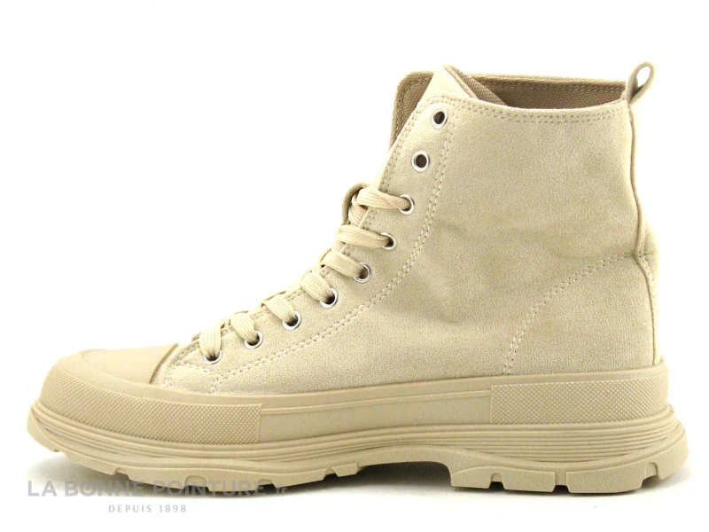 LPB Les Petites Bombes - ELENA Beige - Basket Montante Femme 5 LPB Les Petites Bombes - ELENA Beige - Basket Montante Femme - Image 3