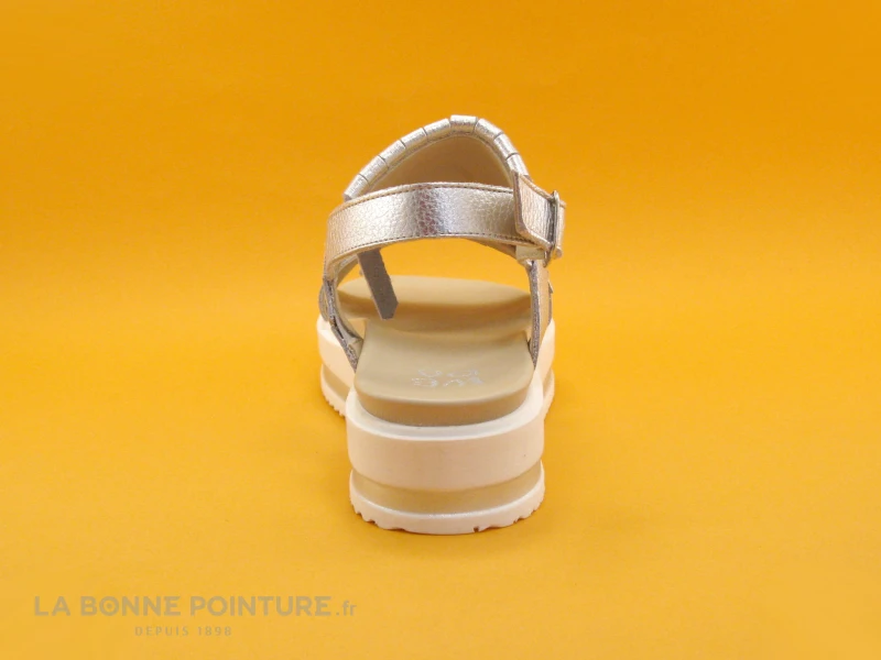 We Do 44562 Silver - Sandale Compensee Gris Metal 6 We Do 44562 Silver - Sandale Compensee Gris Metal - Image 4