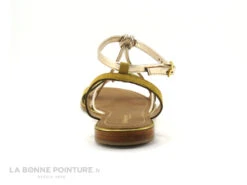 Tropeziennes HIRONBUC Jaune Or - 23266 - Sandale Plagette -Chaussures Pour Femmes cd24607c73b9e66c561f35ea11d5d5ef img 2368.jpg 149307